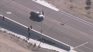 SkyFOX over crash near Camelback Ranch
