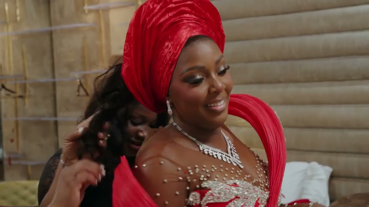 90 Day Fiancé': Ashia Wears Red For Her Nigerian Wedding