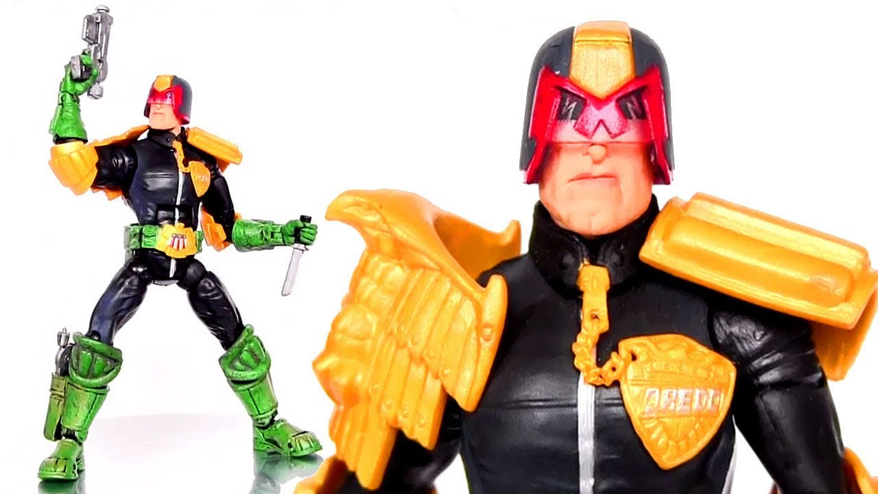 JUDGE DREDD Legendary Comic Book Heroes Action Figure Review