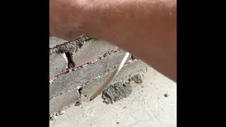 Laying electrical wiring in a CEB wall
