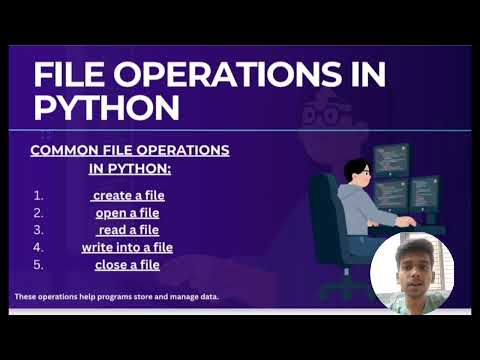 File Operation And Word Count In Program In Python 