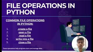 File Operation And Word Count In Program In Python 