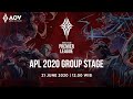 APL 2020 Group Stage Day 3 - Garena AOV (Arena of Valor)