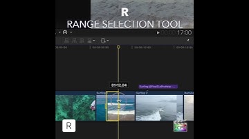 Final Cut Pro Shortcut | R | Range Selection Tool