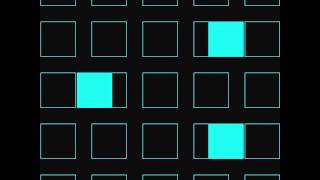 Processing test - Moving Squares