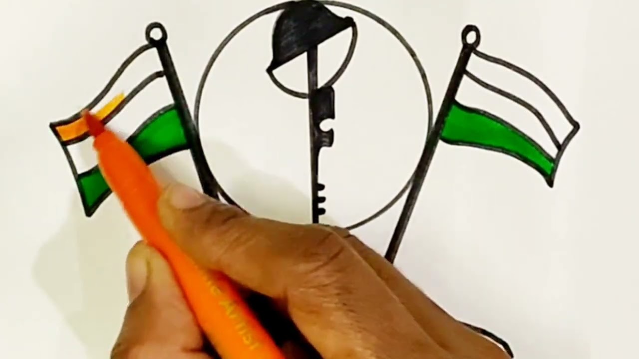 Veer Gatha Project Poster 2025 / Gallantry Awards Winners Drawing /Veer Gatha Drawing / VeerGatha5.0