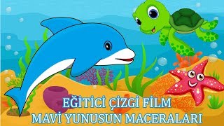 Eğitici Çizgi Film Mavi Yunus Maceraları Yardımcı Ol Çizgifilm