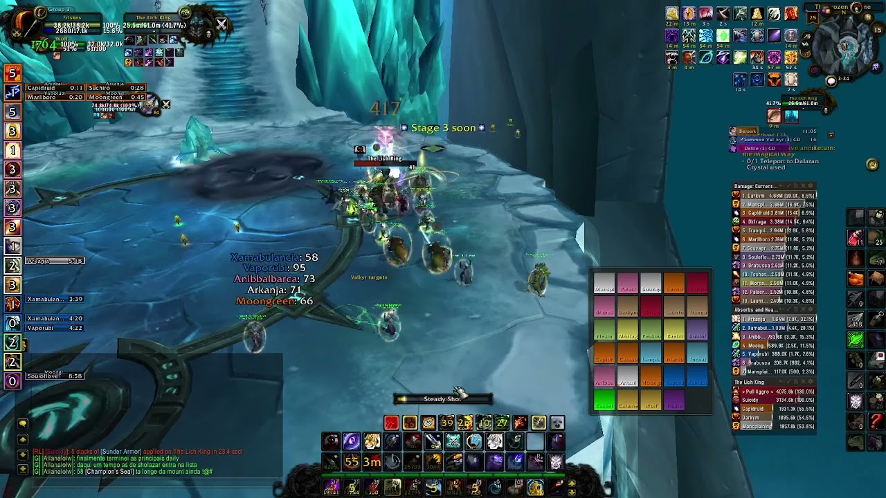 POV Hunter the lich king wotlk warmane 3.3.5 icc 25n mode !