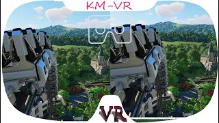 3D VR VIDEO Roller Coaster 641 4K vr video