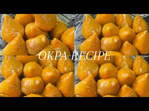 How To Make The Perfect OKPA With Only 3 Ingredients