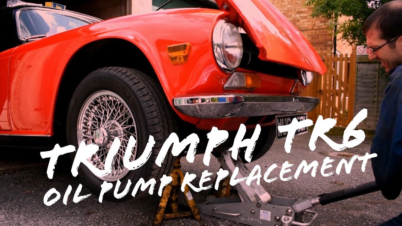 Triumph TR6 Oil Pump Replacement YouTube