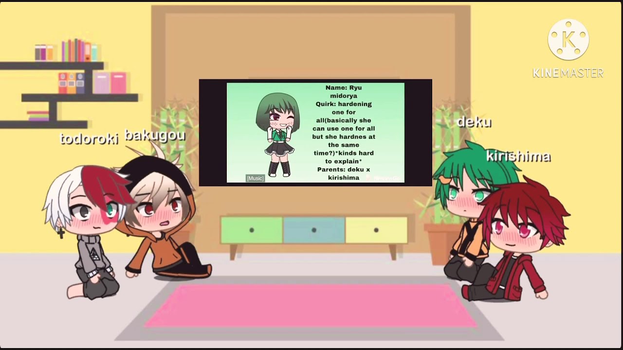 Mha react to Candy store  Todobaku/kirideku ✨