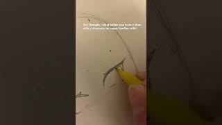 Sketching Link from Botw IN MY ART STYLE #shorts #drawing #zelda #link #breathofthewild #botw#botw2