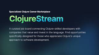 ClojureStream Jobs