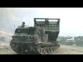 Rok ministry of national defense  m270 multiple launch rocket system mlrs live firing 720p