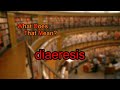 diaeresis - Smart & Obscure English Words Defined 🗣🔊 - YouTube