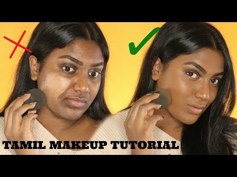 Tamil makeup tutorial on how to find the right foundation shade! tips and tricks shade in tamil. learn fou...