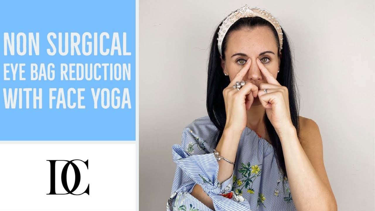 How to Reduce Under Eye Bags  Face Yoga Method