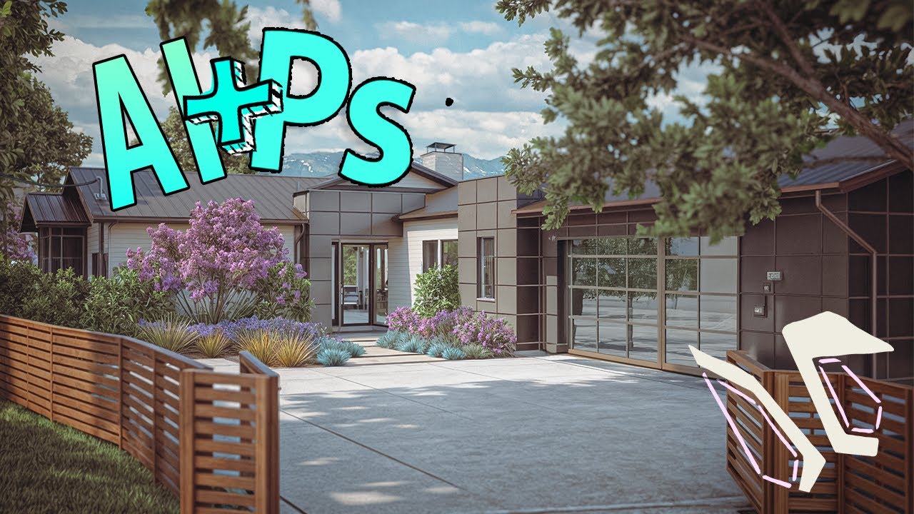 Ai and Photoshop for making good renders look great - YouTube