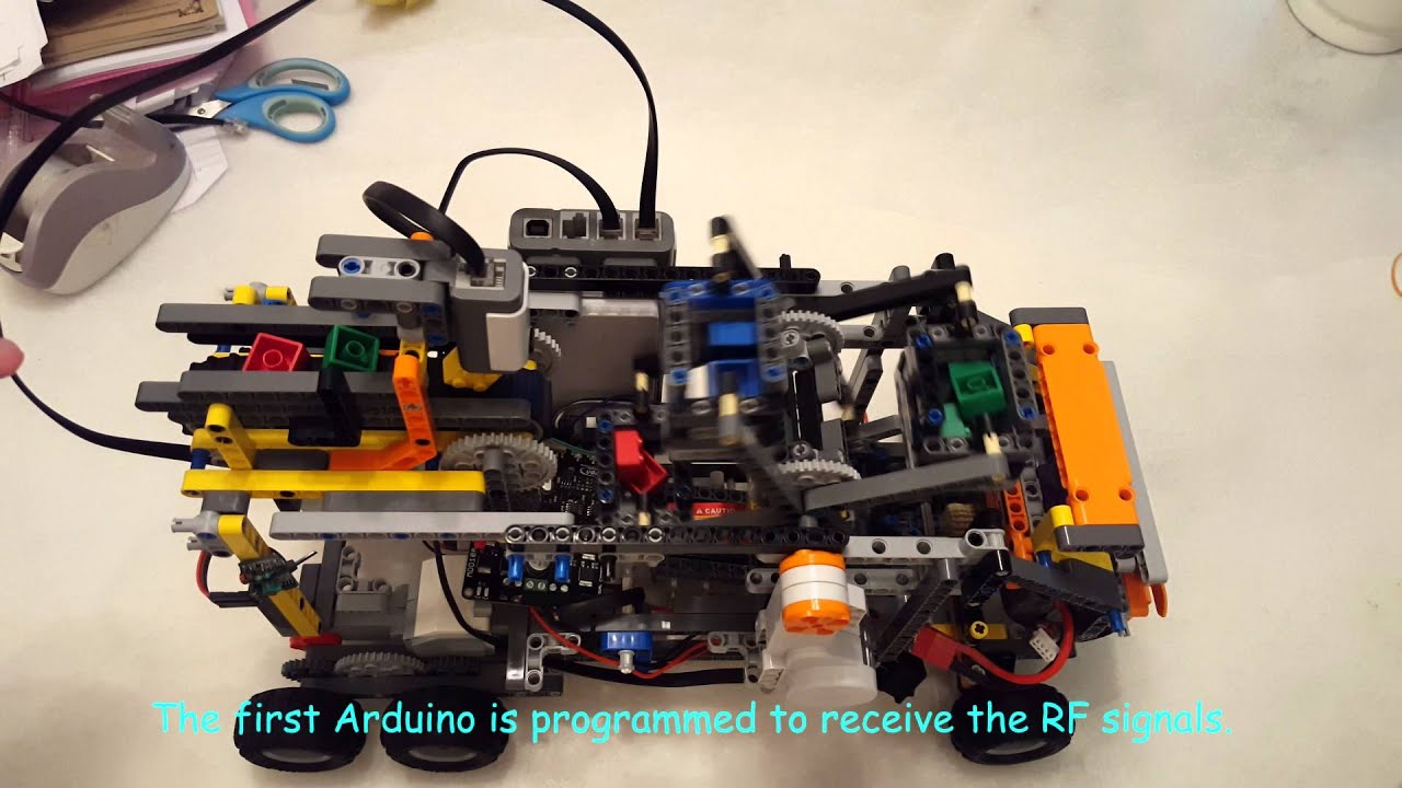 ECOBOT - Arduino garbage truck - YouTube