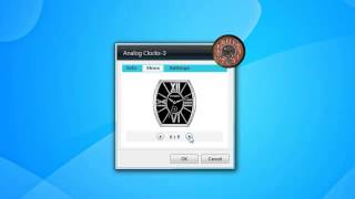 Analog Clocks 3 Gadget for Windows 7