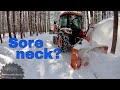 Basic Compact Tractor Snow Clearing Setup