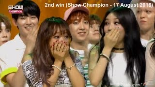 I.O.I (아이오아이) Whatta Man + Very Very Very (6 SHOW WINS COMPILATION)