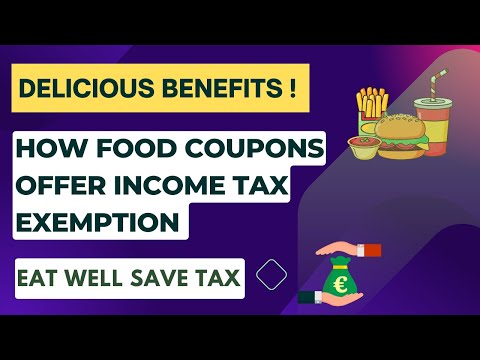 Save More on Your Meals!  Food Coupons and Income Tax Exemption – 2023