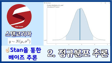 [스탠코리아] Stan을 통한 베이즈 추론 2. 정규분포 | Bayesian Inference with Stan Part2. Normal Distribution
