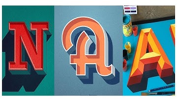 Create a Premium & Unique 3d Text Effect in CorelDRAW- Ahsan Sabri
