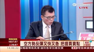 丁超(林世育)-0828 空方勢反彈又快又急 把握買賣點∣超級大贏家∣三立財經台CH88