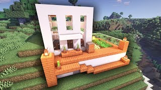 Madera Survival Casa Moderna Minecraft - Casa Nueva Idea