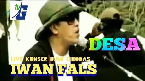 IWAN FALS Desa Live GTV Konser Bumi CIBODAS Jawa barat #iwanfals #falsmania #oi