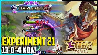 Hayabusa New Experiment 21 Annual Starlight Skin Gameplay Mobile Legends - Gameplay Mlbb