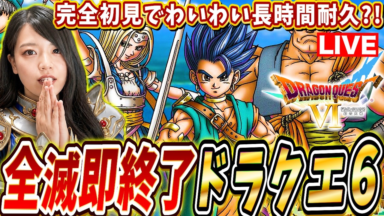 Dragon Quest 6] Completely new to the game, but we got wiped out