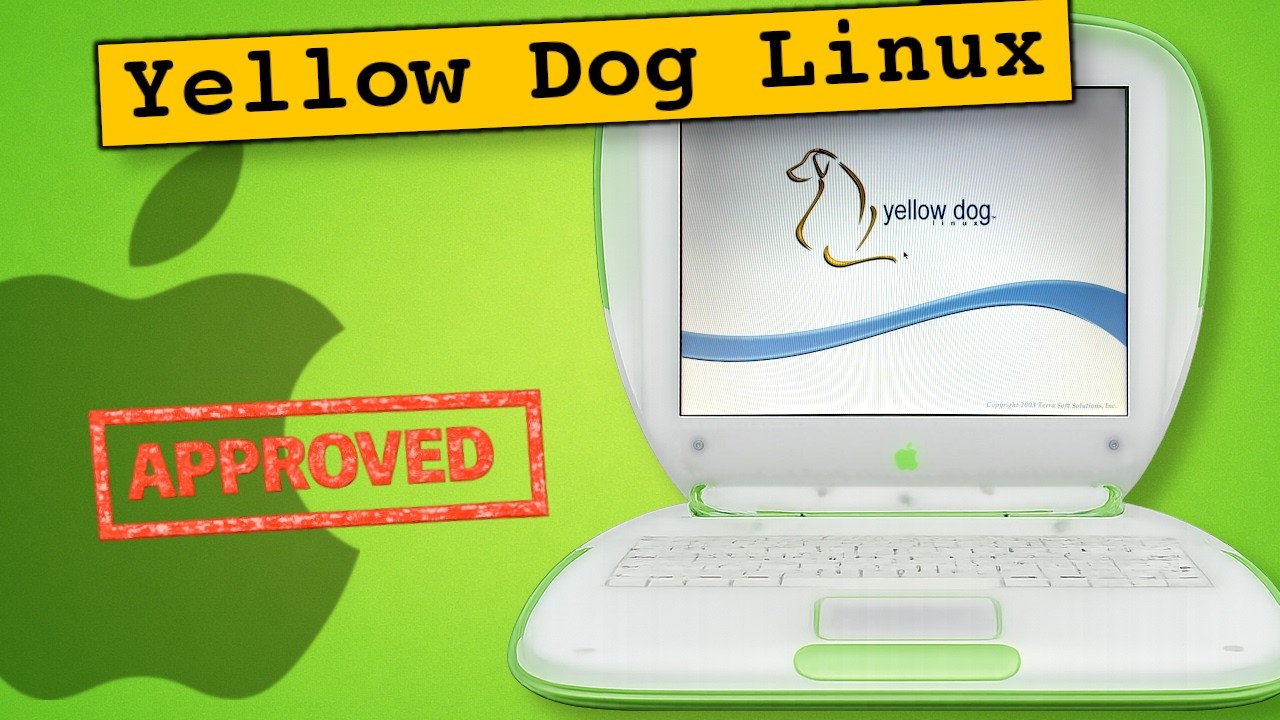 Apple-Approved: Yellow Dog Linux on the Mac #MARCHintosh - YouTube
