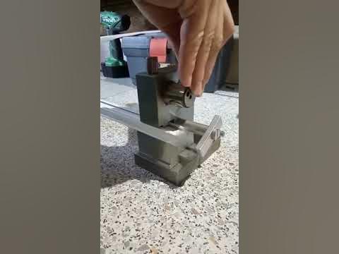 Пробойник алюминиевого профиля - YouTube
