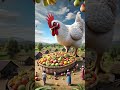 Ai Hen #ai #animation #animals #childrenstories #moralstories #motivation #facts #shortsvideo #kids