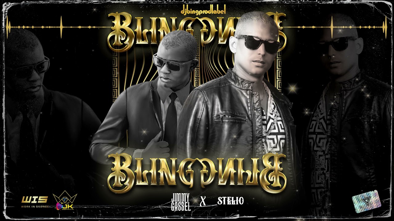 Jimmy Gassel - Bling Bling Ft. Stelio  (Official lyric video)