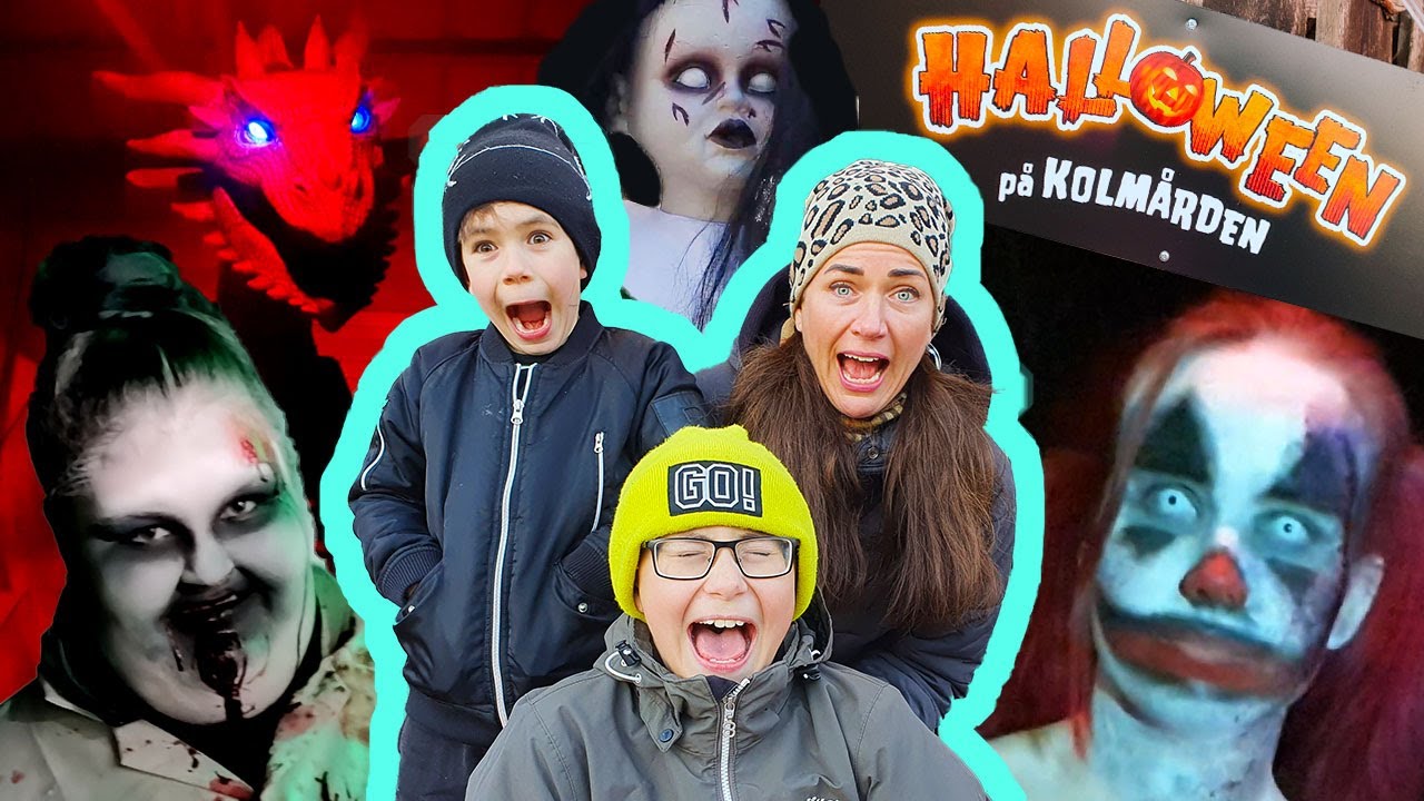HALLOWEEN PÅ KOLMÅRDEN * Blodiga experiment, creepy clowns och läskiga dockor *