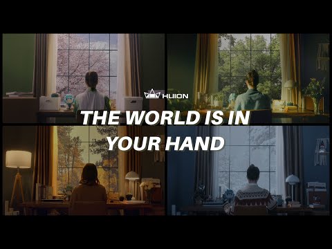 The World is in Your Hand | Huion is with You on a Creative Journey