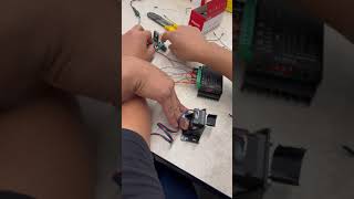 Bidirectional Stepper Motor with Potentiometer Speed Control