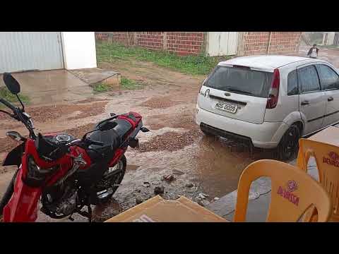 Curtindo a Chuva nesta Segunda feira no Bairro Borja em São José do Egito PE 