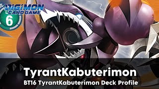 Lock Down the Board! // BT16 TyrantKabuterimon // Deck Profile