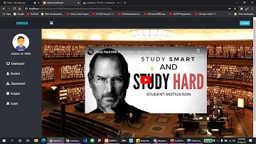 Final Project | Web Development | DAT21303 | Video Presentation (Student Management System)