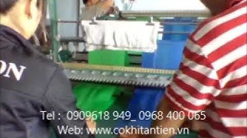 MÁY CẮT TÚI HD PE CTY TÂN TIẾN