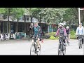 Un professeur français a effectuéun périple à vélo de Guangzhou à Beijing