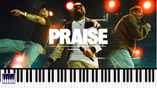 Praise (feat. Brandon Lake, Chris Brown & Chandler Moore) | Elevation Worship Piano Cover chords