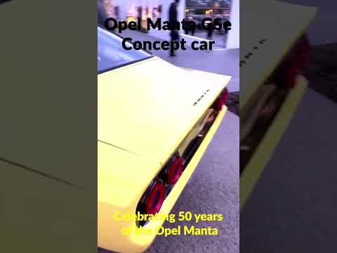 Electro RestoMod: The Opel Manta Reborn