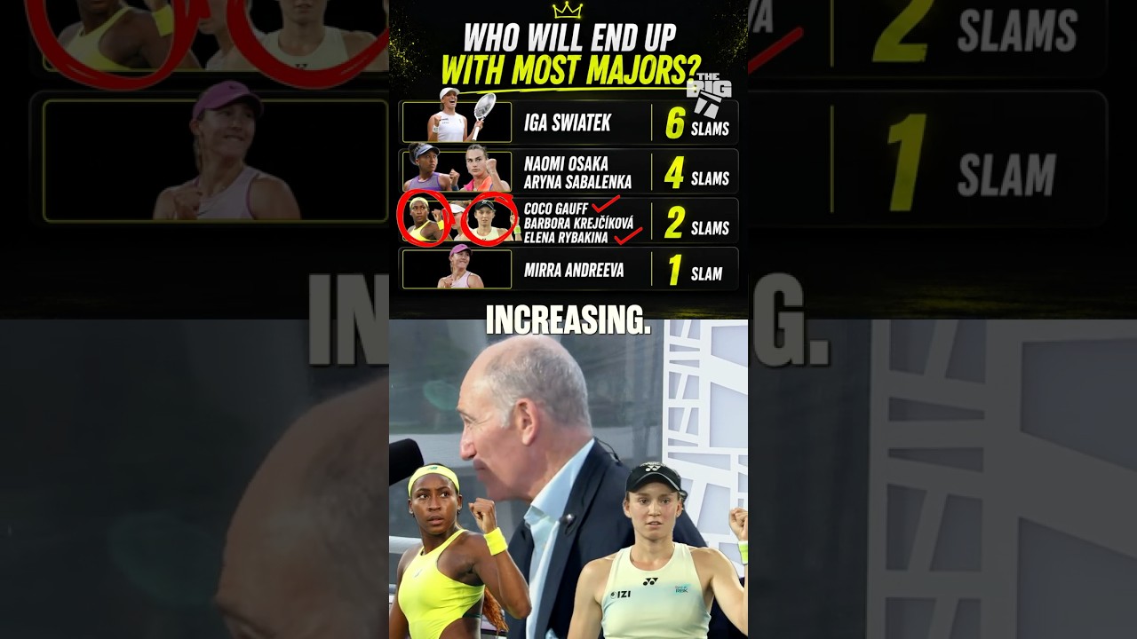 Which woman will lift the most major titles in this era? 👀🤔🏆 Listen or watch the Big T now!